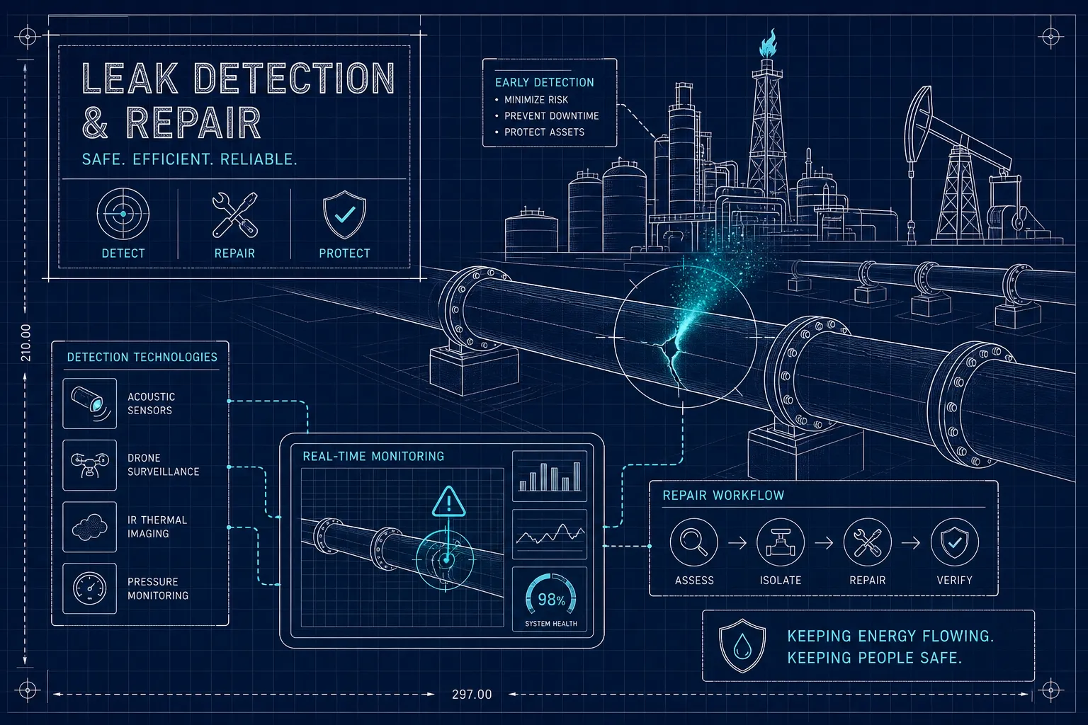 Leak detection and repair in oil and gas: a complete guide